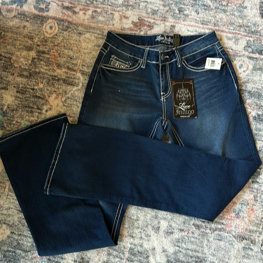Love Indigo Bootcut Jeans